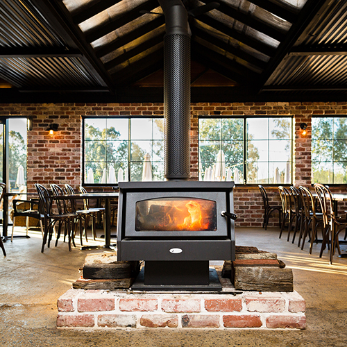 Two-door Wood Heater - Jarrahdale Heating & Cooling